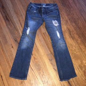 Refuge Runway Distressed Jeans